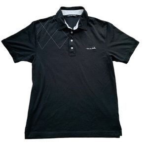 EUC Travis Mathew Golf Polo. Black. Medium.